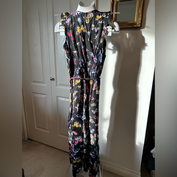 Jumpsuit/playsuit with butterfly print - Picture 2 of 6
